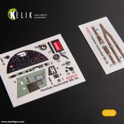Hawker Hurricane Mk.IIB - 3D-Decal Interior 