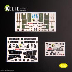 Mirage 2000 D/N - 3D-Decal détails intérieurs 