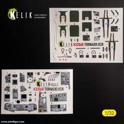 Tornado ECR - 3D-Decal Innendetails (Revell) 