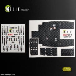 UH-1Y Venom Cargo Bay - 3D-Decal Interior (Trumpeter) 