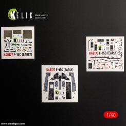 F-15C früh - 3D-Decal Innendetails (Hasegawa) 