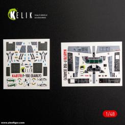 F-15E früh - 3D-Decal Innendetails (Hasegawa) 