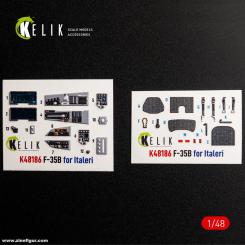 F-35B - 3D-Decal Innendetails (Italeri) 