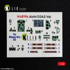 Aichi D3A2 Val - 3D-Decal Innendetails (Wingsy Kits) 