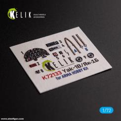 Yak-1B - 3D-Decal Interior 