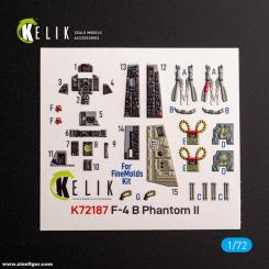 F-4B Phantom II - Détails intérieurs 3D-Decal 