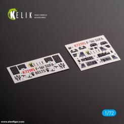 F-16I - 3D-Decal détails intérieurs 