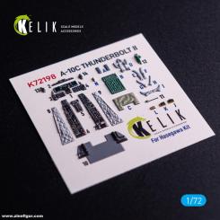 A-10C - 3D-Decal Interior (Hasegawa) 