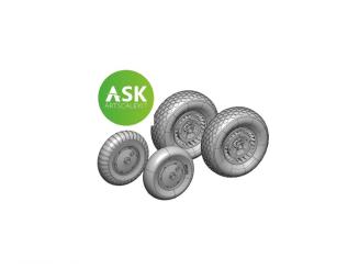 Roues du Me 262 (Arma Hobby) 