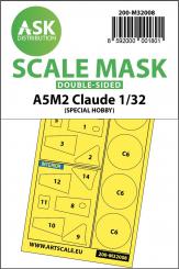 A5M2 Claude beidseitige Maskierfolie 