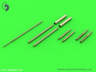 Fw 190 A2 - A5 armement (MG 17 pointes, MG FF canons, MG 151 bcanons en carénage) & tube de Pitot 