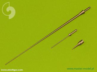 Saab 35 Draken (mittel & spät) - Pitotrohre & Angle Of Attack probe 