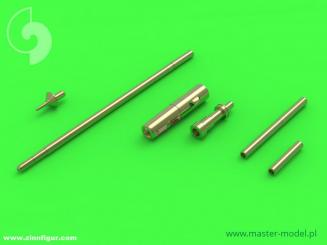 MiG-15 & MiG-15bis - gun barrels set, antenna base & Pitot Tube 
