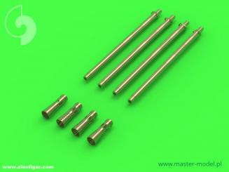 German 2cm L/65 Flak 38 and Flakvierling 38 gun barrels (4pcs) 