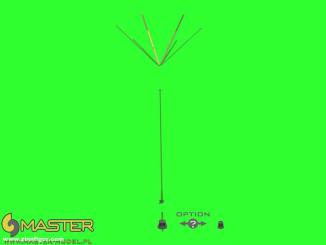 German WWII 1,8m Star Antenna 