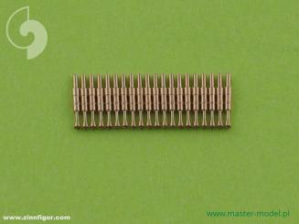 Britische 2-pdr 40 mm/39 Mark VIII Pom-Pom Geschützrohre 