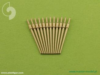 Tubes de canon italiens 90 mm/50 (3.5in) modèle 1939 (12 pièces) - Classes Littorio et Duilio 