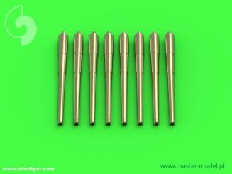 USN 16in/45 (40,6 cm) Mark 1 tubes de canon - pour tourelles sans blastbags (8 pièces) - USS Colorado, USS Maryland, USS West Virginia 