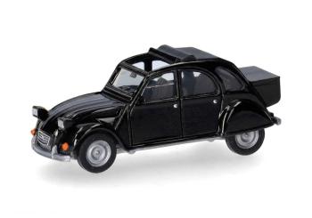 Citroen 2 CV with cue black 