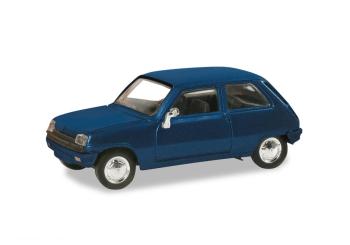 Renault R5, metallic blue 