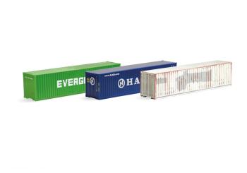 Accessories: TT Container Set "Evergreen/Hanjin/aged" 