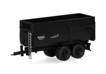 Krampe remorque à benne basculante BigBody 650 2 essieux, noir 
