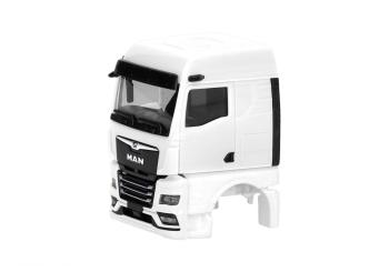 Cabine MAN TGX GM sans déflecteurs d'air avec caméra miroir, blanc (2 pièces) 