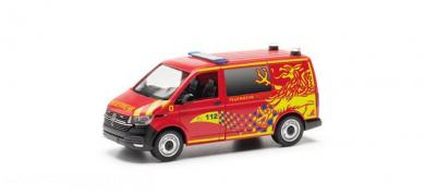 Volkswagen (VW) T6.1 "Rostock Fire Brigade" bus 