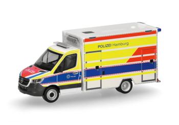Mercedes-Benz Sprinter '18 Fahrtec Ambulance "Police de Hambourg". 