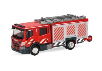 Scania CP28 Crewcab Véhicule d'extinction "Pompiers d'usine Audi". 