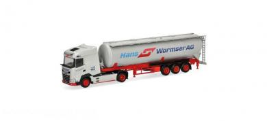 DAF XG silo semitrailer 60m³ "Hans Wormser" 