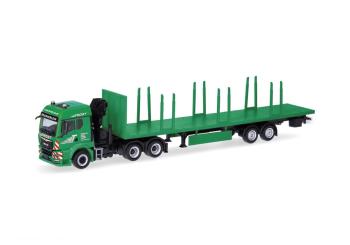 MAN TGS TM semi-remorque à ranchers "Trost" (Autriche) 