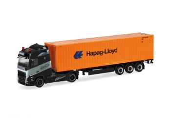Semi-remorque porte-conteneurs Volvo FH GL 2020 "Patrick Heim/Hapag Lloyd". 