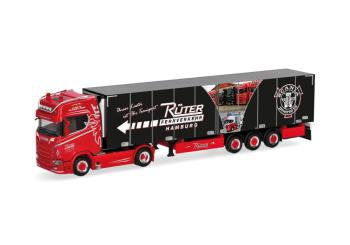 Scania CS 20 HD semi-remorque frigorifique "Rüter". 