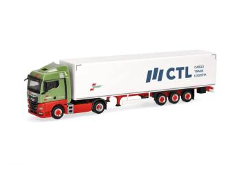 MAN TGX GM semi-remorque à fourgon "Wandt/CTL". 