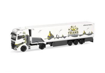 MAN TGX GX refrigerated box semitrailer tractor "Trio-Trans/EVOLION" 