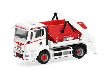 MAN TGS NN Meiller AK 12 Absetzcontainer-LKW "Edelhäuser" 
