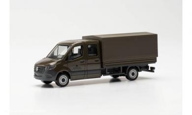 Mercedes-Benz Sprinter `18 double cabine avec bâche "Bundeswehr" (armée allemande) 