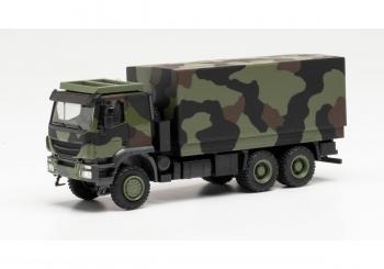 Iveco Trakker 6x6 Pritsche/Plane Flecktarndesign "Bundeswehr" 