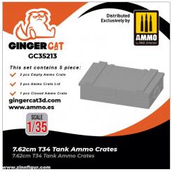 1/35 7,62cm T34 Tank Caisses à munitions 