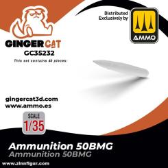 Ammo - 50 BMG (40pcs) 