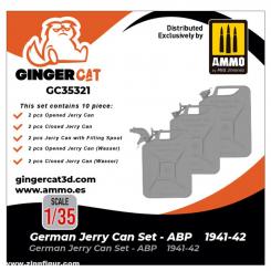 1/35 Kit de bidons allemands - ABP 1941-42 (10 pièces) 