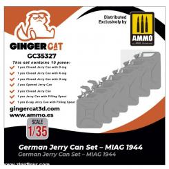1/35 Kit de bidons allemands - MIAG 1944 (10 pièces) 