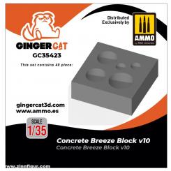 1/35 Concrete Breeze Blocks Version 10 (40pcs) 