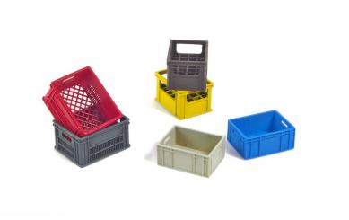 Set de caisses en plastique 
