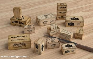 Boîtes en bois - Whiskey 