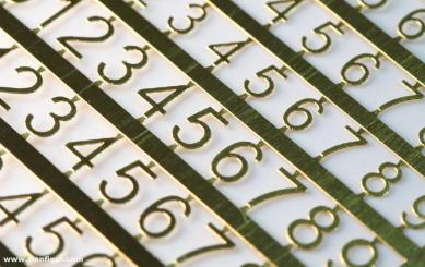 Numéros 4 mm - 5 mm 