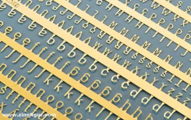 Lettres 1,5 mm/2,0 mm 
