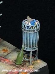 Trash bin 75mm 
