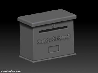 Deutscher Briefkasten Reichspost 5 